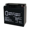 Mighty Max Battery 12V 22AH SLA Battery Replacement for Apex APX12220 - 2 Pack ML22-12MP211411146111